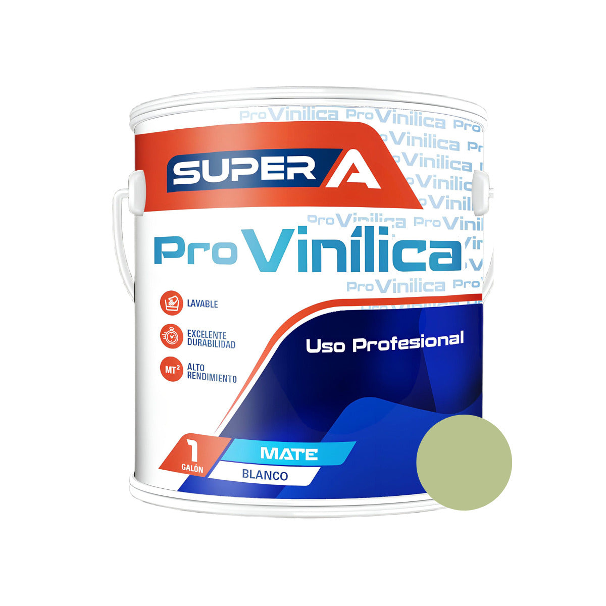PINTURA CAUCHO MATE GRIS CENIZA GALON PROVINILICA SUPER A