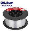 ALAMBRE PARA SOLDAR FLUX CORE 0,8MM 1KG EMTOP FLUX CORE