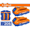 SET DE BATERIA 20V 2.0AH WADFOW
