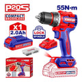 TALADRO INALAMBRICO 20V BRUSHLESS 55NM EMTOP