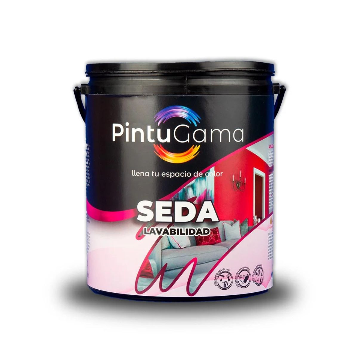 PINTURA CAUCHO SATINADO GALON PINTUGAMA