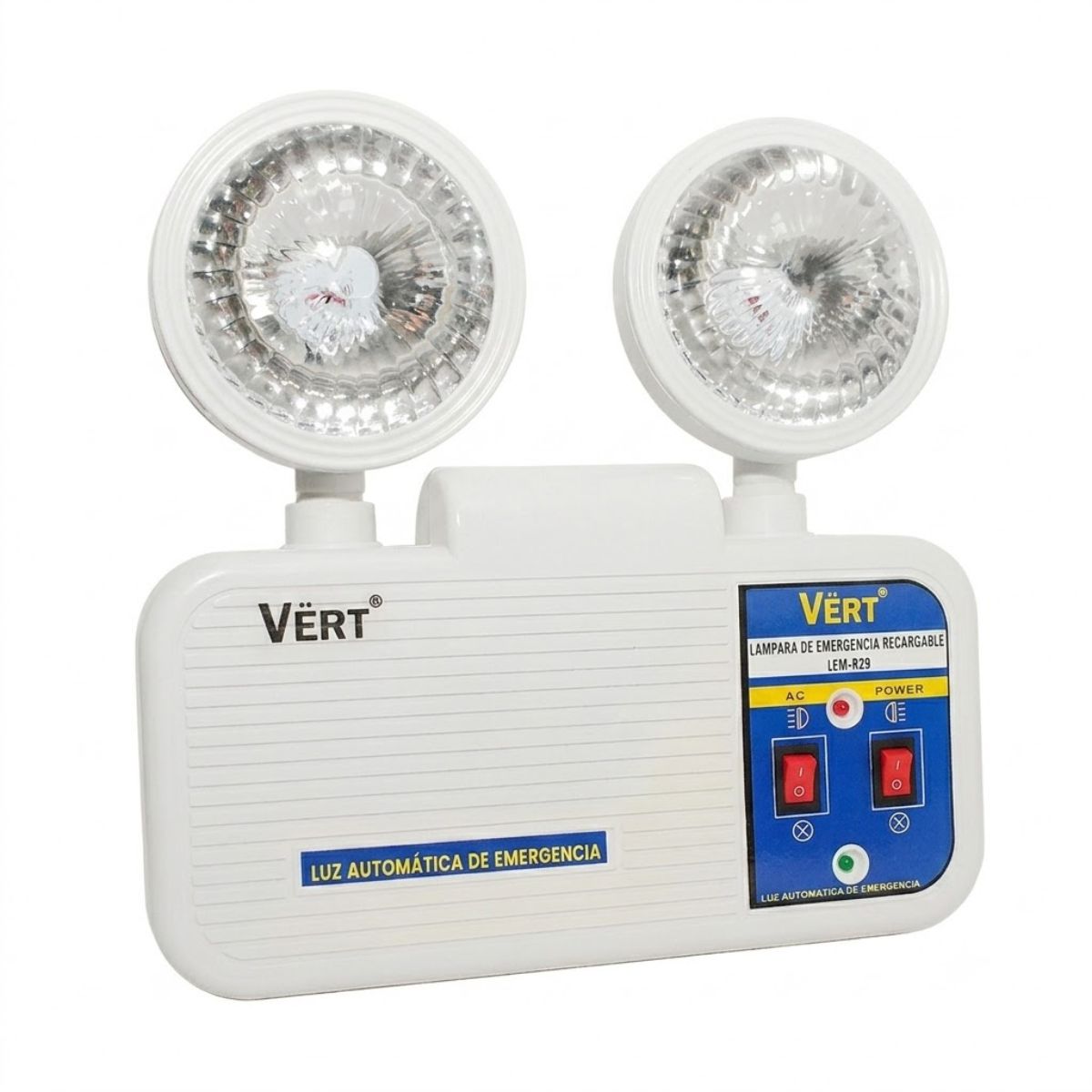 LAMPARA DE EMERGENCIA VERT 9W 6500K 85V-265V