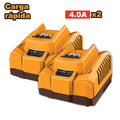 KIT 2 CARGADORES 20V 4.0AH INGCO