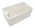 CAJETIN RECTANGULAR 4" X 2" PLASTICO