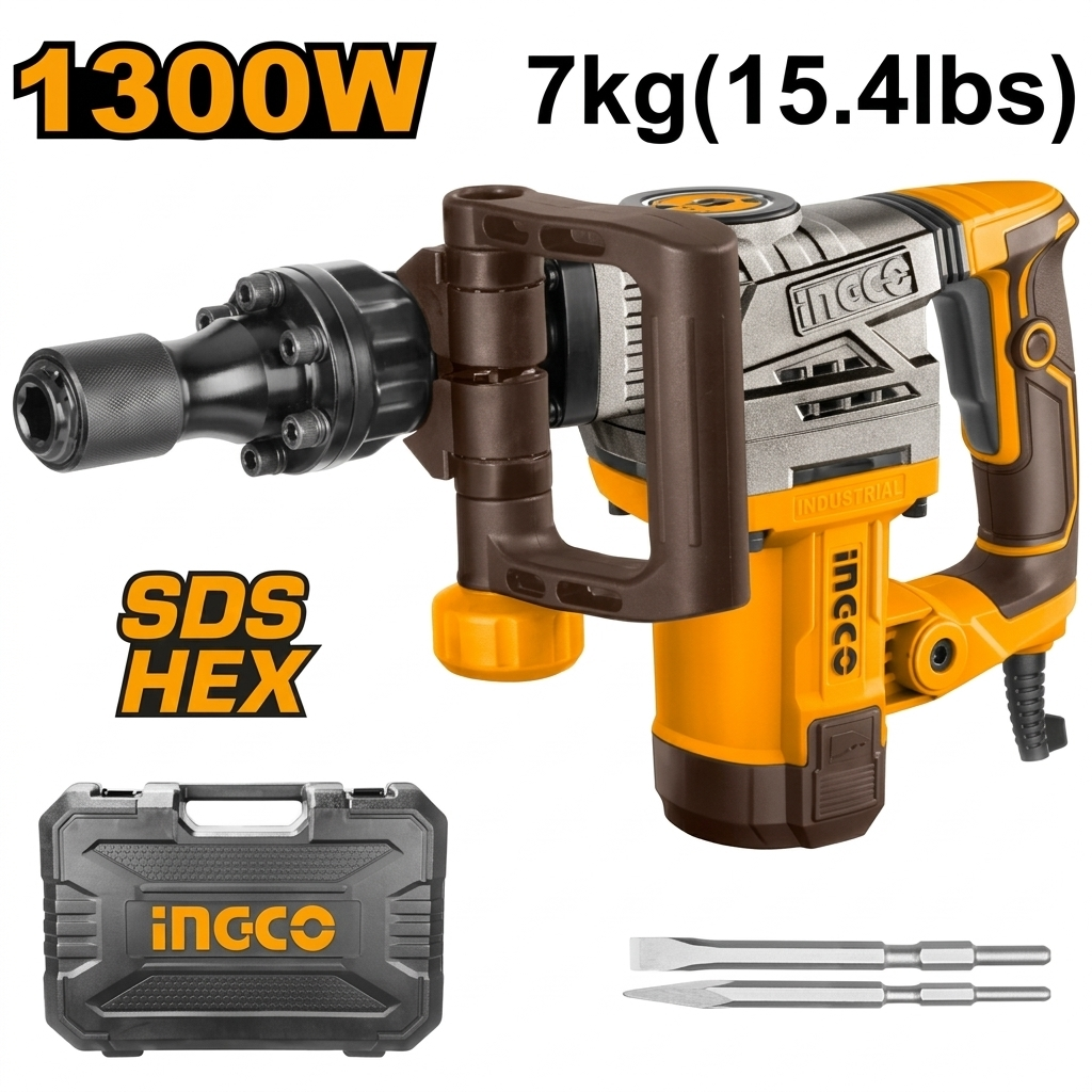 MARTILLO DEMOLEDOR INGCO 1300W