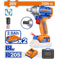LLAVE DE IMPACTO 1/2 INALAMBRICA 20V WADFOW 330NM