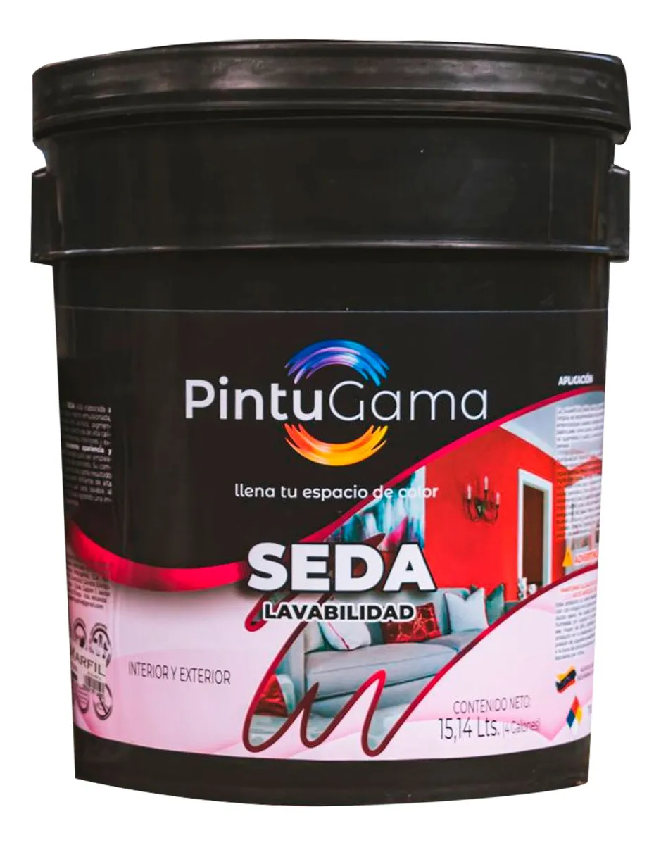 PINTURA CAUCHO SATINADO CUÑETE PINTUGAMA