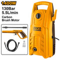 HIDROJET HIDROLAVADORA INGCO 110/120V 1400W 1900 PSI