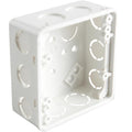 CAJETIN CUADRADO 4" X 4" PLASTICO
